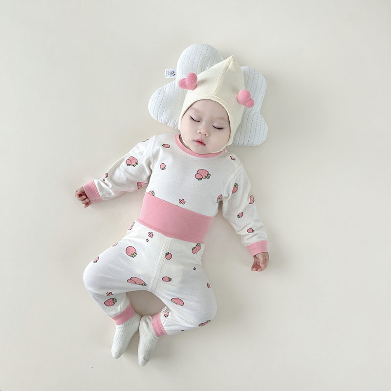Baby Clothing Night - 赤ちゃんの男の子と女の子のための笑顔の漫画のプリントパジャマ、ホームウェア、幼児のためのナイトウェア、スリープウェア、2個、0-3 y、秋、2022