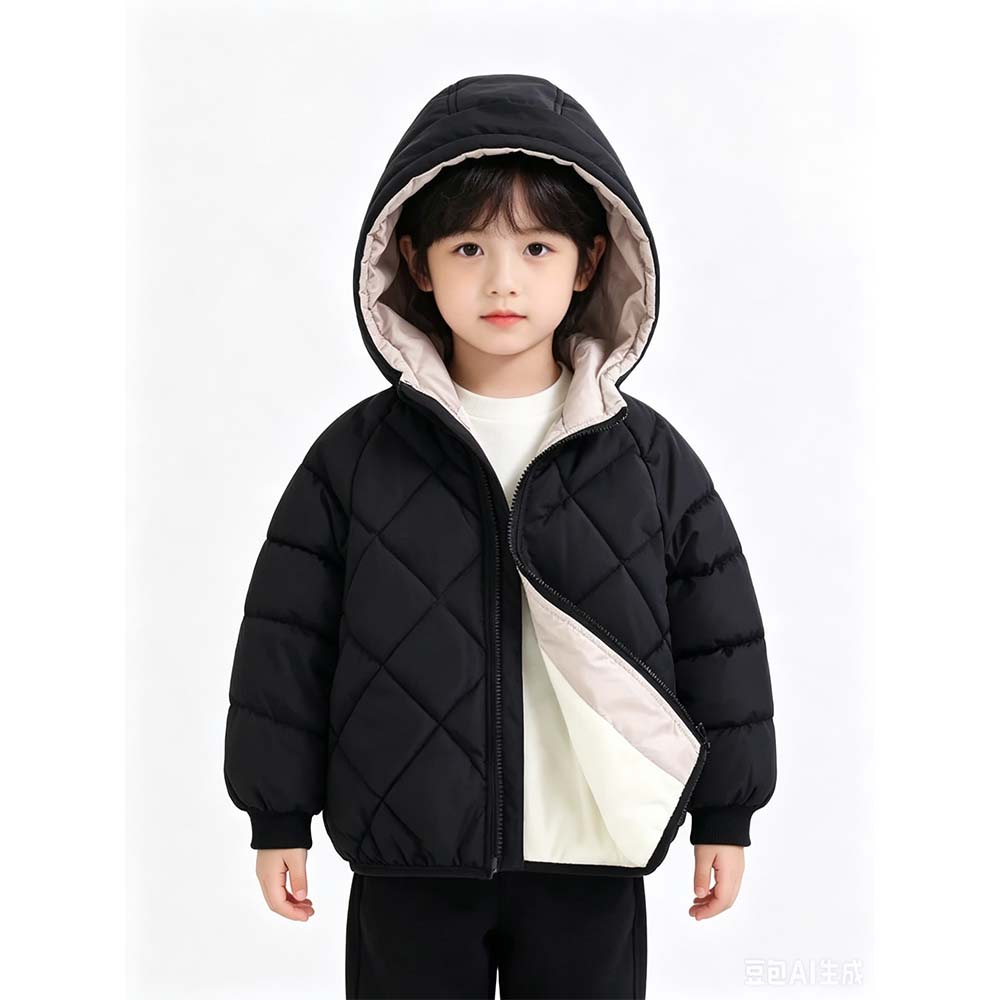Baby Clothing Zipper - カジュアルベビーガールズ冬服キッズライトダウンコートフード付き春ガールジャケット幼児子供服男の子用コート