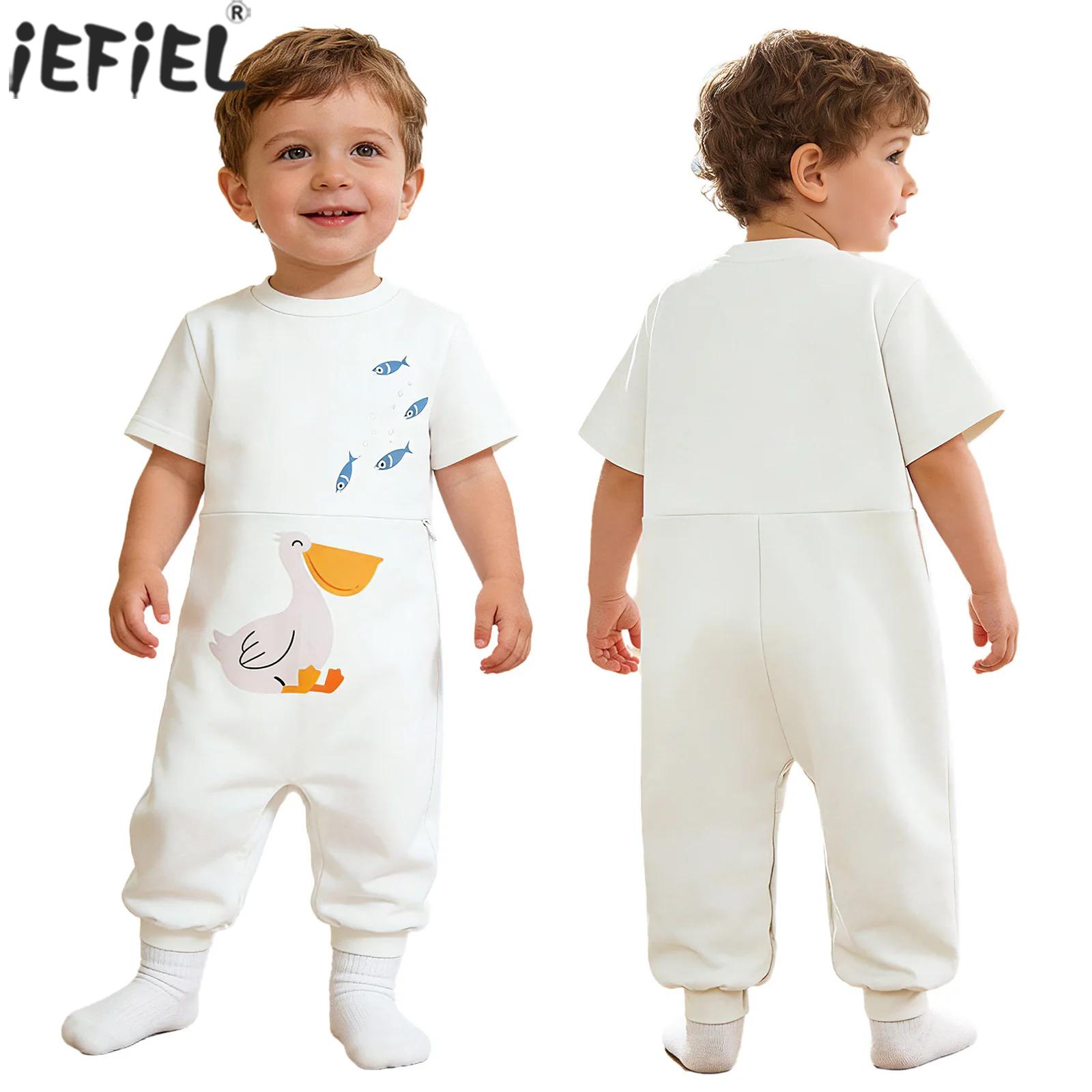 Baby Clothing Zipper - 赤ちゃん男の子女の子特別なニーズのある子供向け適応服半袖ジッパー股開きチューブアクセス給餌ジャンプスーツ幼児キッズホームウェア