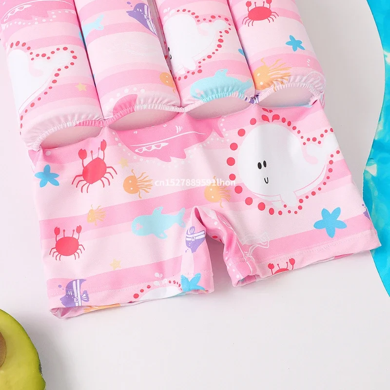 子供用漫画プリント水着、浮力水着、フローティングラッシュガー - Baby Clothing Bundles のレビューと価格