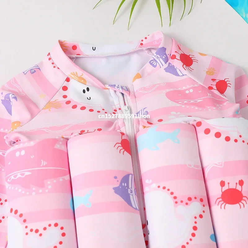 子供用漫画プリント水着、浮力水着、フローティングラッシュガー - Baby Clothing Bundles のレビューと価格
